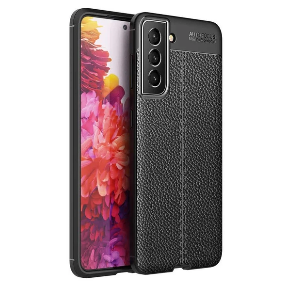 Gpack Samsung Galaxy S21 FE Kılıf Niss Silikon Deri Görünümlü ürün görseli 1
