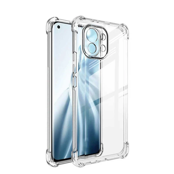 Gpack Xiaomi Mi 11 Lite Kılıf AntiShock Kamera Korumalı Sİlikon  Nano Glass ürün görseli 1