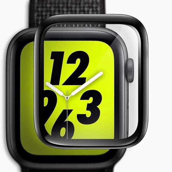 Gpack Apple Watch 40mm ppma Full Yapışan Ekran Koruyucu Siyah ürün görseli 1