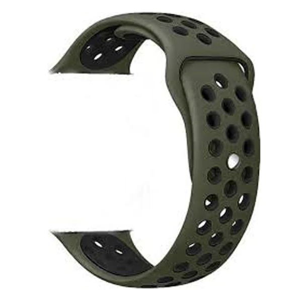 Gpack Ticwatch Pro Kordon Delikli Çift Renk Silikon - Resim 7