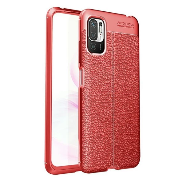 Gpack Xiaomi Poco M3 Pro Kılıf Niss Silikon Deri Görünümlü Korumalı ürün görseli 1