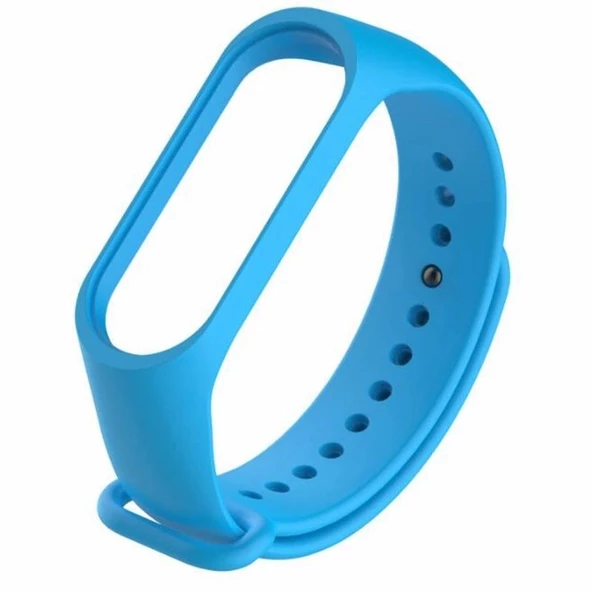 Gpack Xiaomi Mi Band 5 Kordon Silikon Kordon Renkli Turkuaz ürün görseli 1