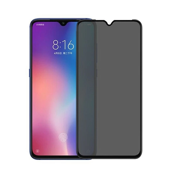 Gpack Xiaomi Redmi Note 8 Privacy Gizlilik Filtreli Hayalet Cam ürün görseli 1
