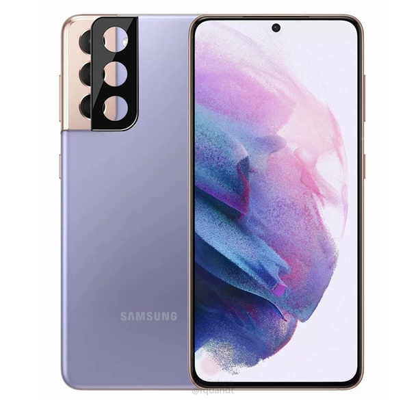 Gpack Samsung Galaxy S21 Plus 5g Kamera Lens Koruyucu Cam Siyah ürün görseli 1