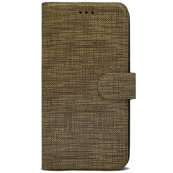 Gpack Xiaomi Poco X3 Kılıf Standlı Kartvizitli Exclusive Spor Cüzdan Kahverengi ürün görseli 1