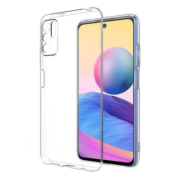 Gpack Xiaomi Redmi Note 10 5G Kılıf Kamera Korumalı Şeffaf Silikon ürün görseli 1