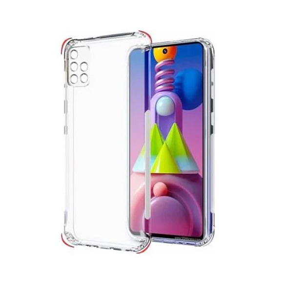 Gpack Samsung Galaxy M51 Kılıf AntiShock Kamera Korumalı Silikon ürün görseli 1