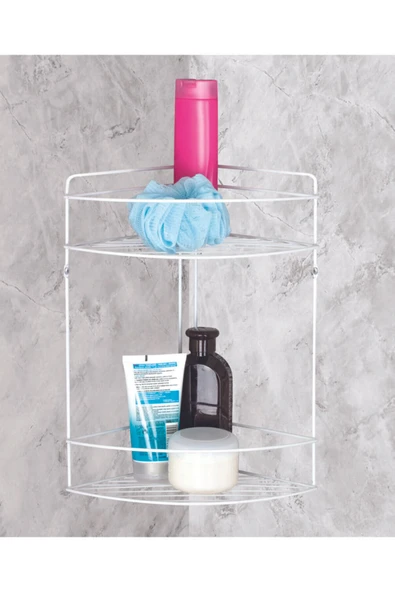 Metalife Okyanus Banyo Köşe Rafı Şampuanlık ürün görseli 1