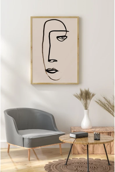 kutuTR Ahşap Çerçeveli Mdf Tek Tablo Picasso Serisi (KENDİ TABLO SETİNİZİ OLUŞTURACAĞINIZ LİSTE) ürün görseli 1
