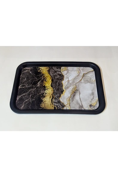 Notpa Desenli Sunum Tepsisi 30x20 Cm Plastik ürün görseli 1
