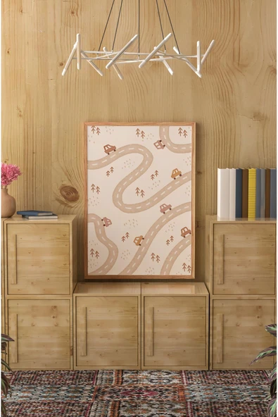 kutuTR Ahşap Çerçeveli Mdf Tek Tablo Çocuk Odası Dekoru Tablo (KENDİ TABLO SETİNİZİ OLUŞTURACAĞINIZ LİSTE) ürün görseli 1