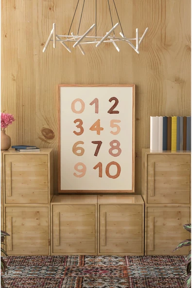 kutuTR Ahşap Çerçeveli Mdf Tek Tablo Çocuk Odası Dekoru Tablo (KENDİ TABLO SETİNİZİ OLUŞTURACAĞINIZ LİSTE) ürün görseli 1