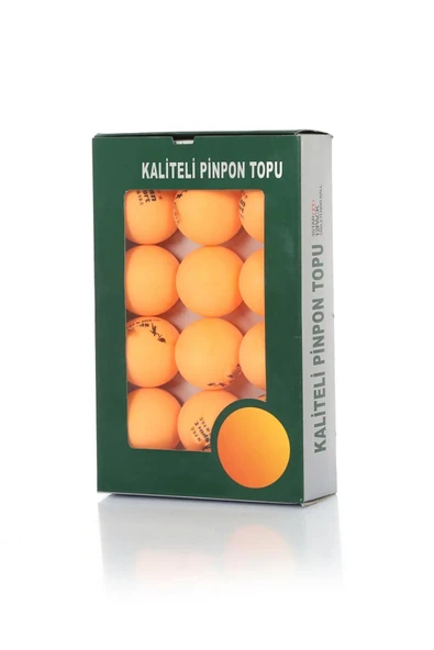 kutuTR Yüksek Kalite 12 Adet 3 Yıldız Ping pong Topu Sekme Garantili +40 Gazlı Masa Tenisi Topu Pinpon Top ürün görseli 1