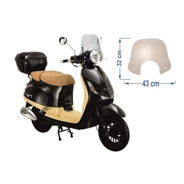 Falcon Cooper 50 Siperlik Camı Şeffaf - Resim 2