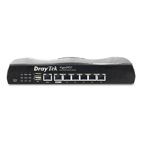 Draytek Vigor 2927 Dual-WAN VPN Firewall Router VIGOR 2927 ürün görseli 1