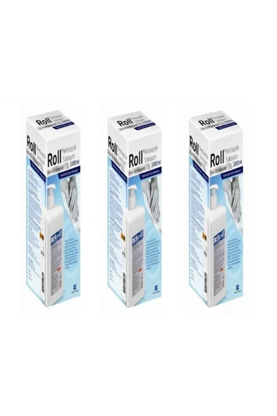 ROLL Antiseptik Solüsyon El Ve Cilt Dezenfektanı 1000 ml 3 Adet ürün görseli 1
