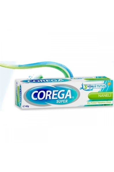 Corega Diş Protezi Yapıştırıcı Krem Naneli 40g ürün görseli 1