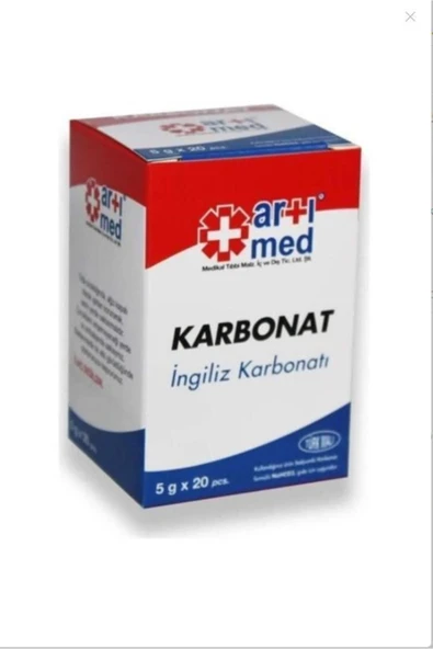 ARTI ARTIMED İNGİLİZ KARBONATI 5GRX20,Lİ ürün görseli 1
