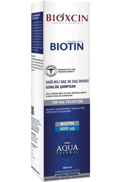 Bioxcin Biotin Şampuan 300 Ml Tüm Saç Tipleri Için ürün görseli 1