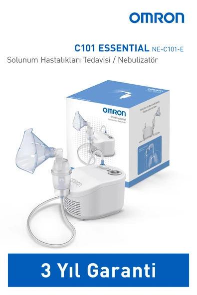 OMRON C101 Essential, Tüm Ailenin Kullanımına Uygun Nebulizatör ürün görseli 1
