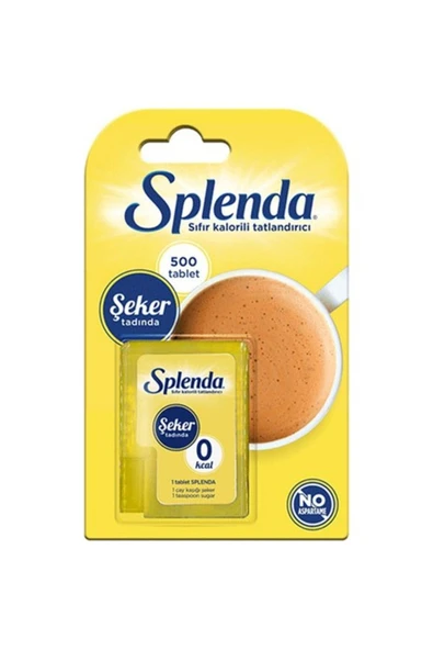 SPLENDA Tatlandırıcı 500 Tablet ürün görseli 1