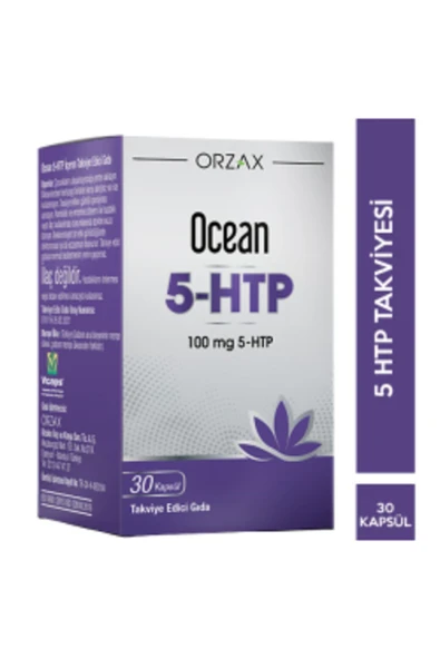 ORZAX Ocean 5 Htp 100 Mg 30 Kapsül ürün görseli 1