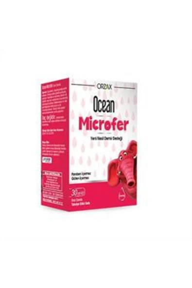 ORZAX Ocean Microfer Takviye Edici Gıda 30ml ürün görseli 1