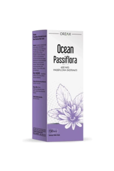ORZAX Ocean Passiflora Şurup 150 ml ürün görseli 1