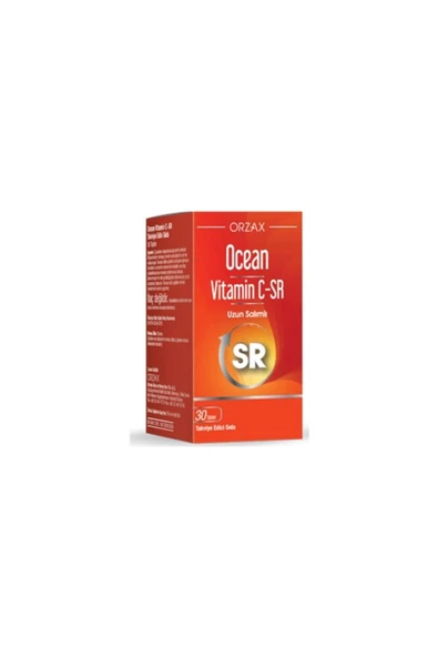 ORZAX Ocean Vitamin C-sr 30 Tablet ürün görseli 1