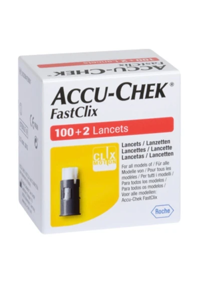 ROCHE Accu-chek Fastclix 102 Lanset - Resim 2
