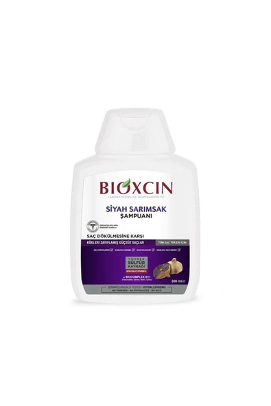 Bioxcin Siyah Sarımsaklı Şampuan 300 Ml ürün görseli 1