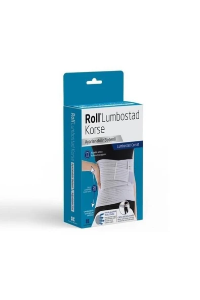 BABY ROLL Roll Lumbostad Çelik Balen Destekli Korse( Ayarlanabilir Bedenli ) ürün görseli 1