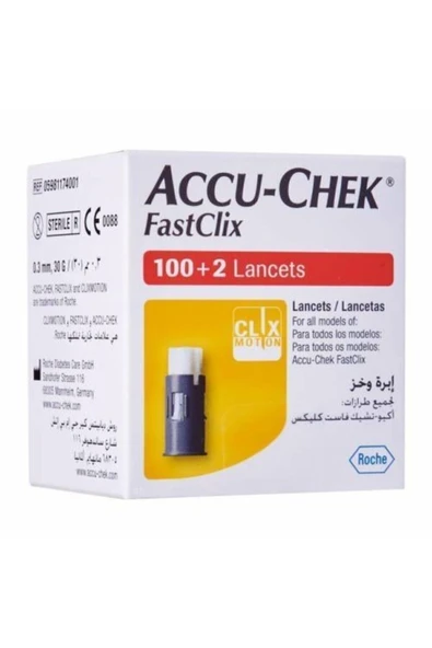 ROCHE Accu-chek Fastclix 102 Lanset ürün görseli 1