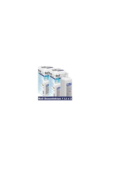 ROLL Antiseptik Solüsyon El Ve Cilt Dezenfektanı 1 Lt. X 2 Adet ürün görseli 1