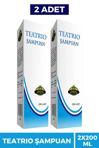 DOĞA DERMA Teatrio Şampuan 200 ml 2 Adet ürün görseli 1