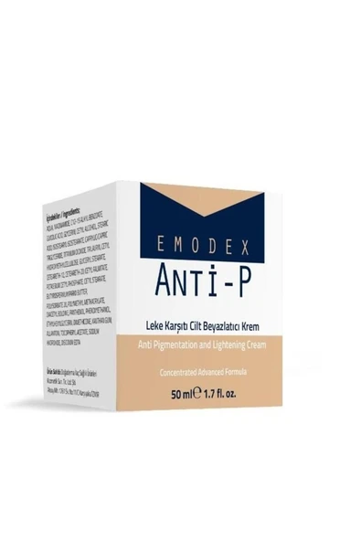 DOĞA DERMA Emodex Anti P Leke Karşıtı Cilt Bakım Kremi 50ml ürün görseli 1
