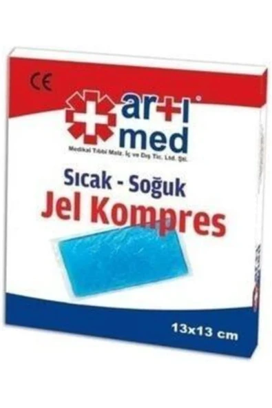 ARTİMED Soğuk Jel Kompres 13x13cm Artımed  2 Adet ürün görseli 1