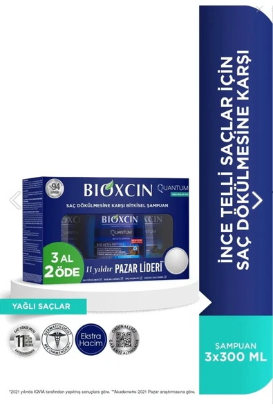 Bıoxcın Quantum Yağlı 300 Ml 3 Al 2 Öde ürün görseli 1