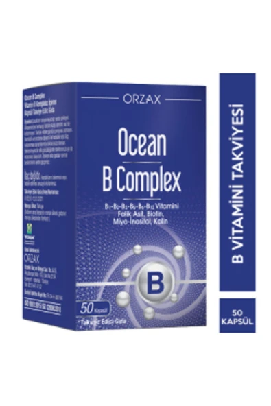 ORZAX Ocean B Complex 50 Kapsül ürün görseli 1