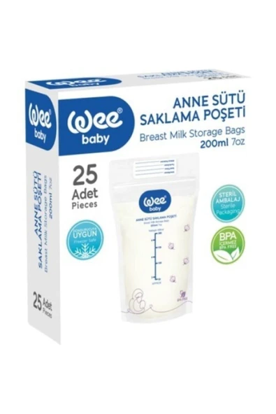 Wee Baby Anne Sütü Saklama Poşeti ürün görseli 1