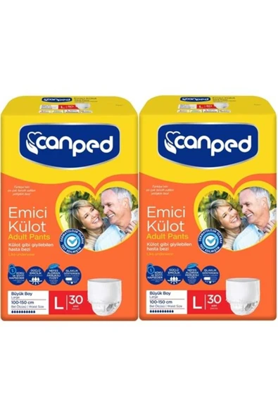 Canped Emici Külot Hasta Bezi Dev Eko Pk 60 Adet large ürün görseli 1
