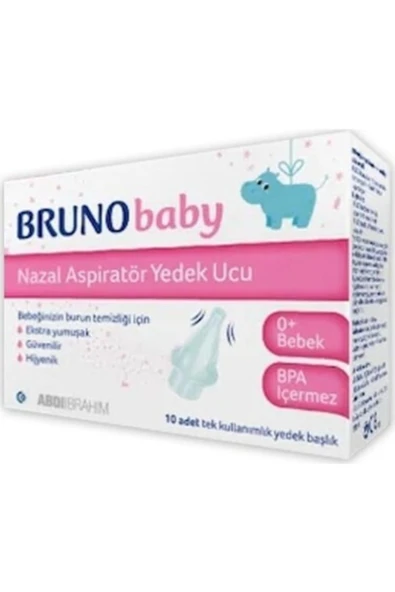 BRUNO Baby Nazal Aspiratör Yedek Uç ürün görseli 1