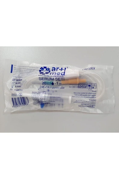 Artımed Serum Setı 25 li ürün görseli 1