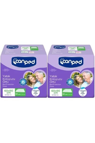 Canped Hasta Yatak Koruyucu 60-90CM 60 Adet ürün görseli 1
