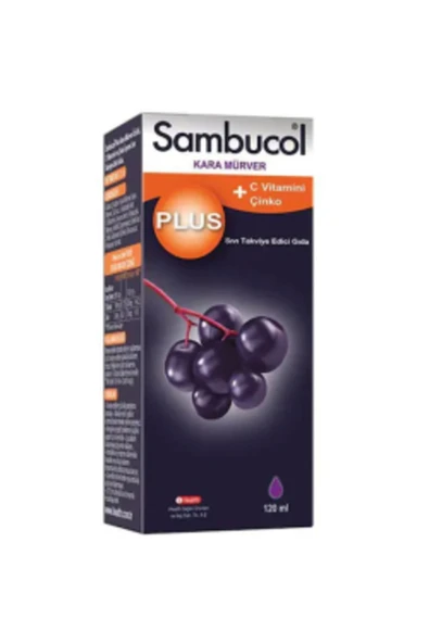 Sambucol Plus Vitamin C Zinc 120 ML ürün görseli 1