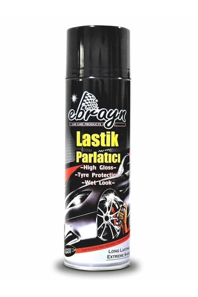 Premium Lastik Parlatıcı Tampon Parlatıcı Koruyucu Aerosol Sprey 500 ml ürün görseli 1