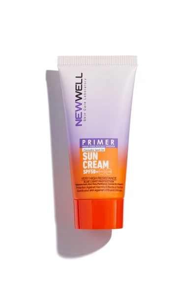 Makyaj Bazı Güneş Kremi 50 SPF+ Aydınlatıcı Etkili Primer Sunscreen 50 ML ürün görseli 1