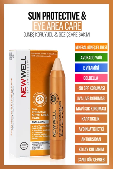 Güneş Korumalı Göz Çevresi Concealer Cream 50+SPF ürün görseli 1