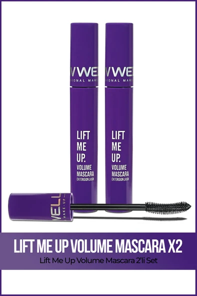 2x Lift me up Volume Mascara 8 ml İkili Set ürün görseli 1