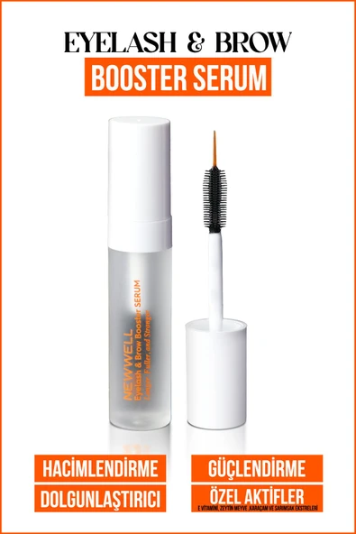 Eyelash&Brow Booster Serum Kaş ve Kirpik Serumu Güçlendirme Etkili 4.5GR ürün görseli 1